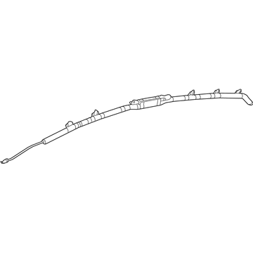GM 13484774 Inflator Curtain, Driver Side