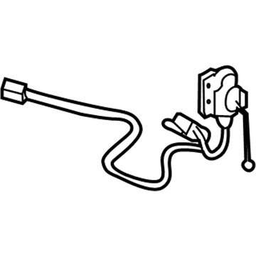 Cadillac Ride Height Sensor - 22153656