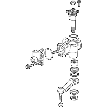 Chevy Silverado 2500 HD Rack And Pinion - 85603320