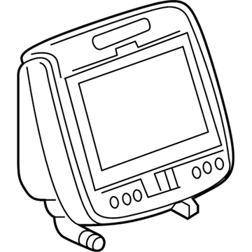 GM 84309397 DVD Unit, Driver Side