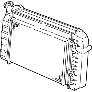 Pontiac Firebird Radiator - 52487150