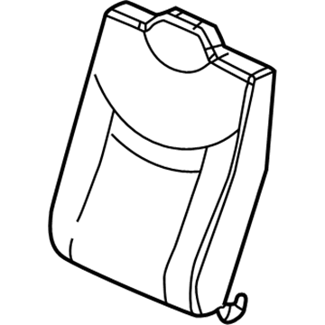 Saturn 22723118 Seat Back Cover