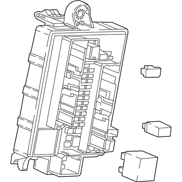 GMC Acadia Fuse Box - 84092956