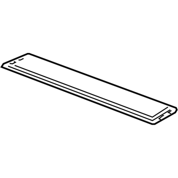 GM 15084117 Lower Reinforcement, Rear