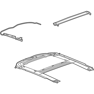 Buick 22911983 Sunroof Frame