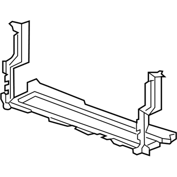 GM 23350093 Lower Baffle