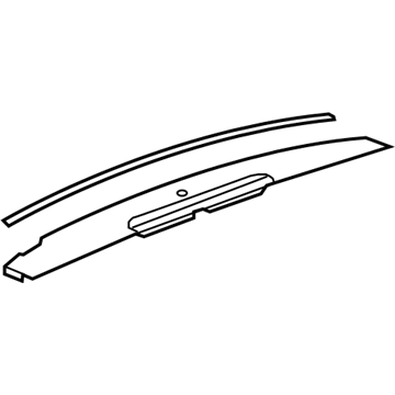 Chevy 23224733 Upper Trim Panel