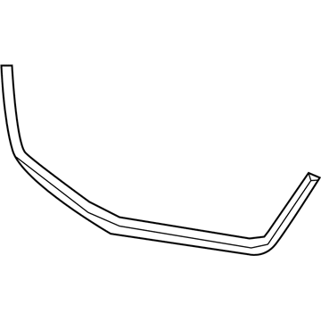 GM 84666715 Grille Surround, Silver, Front