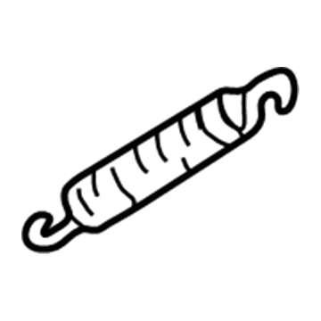 GM 22604938 Return Spring, Front