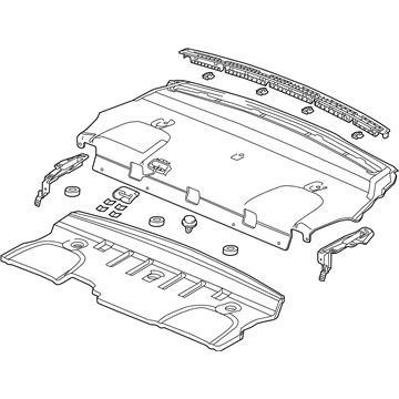 GM 92264583 Package Tray Trim