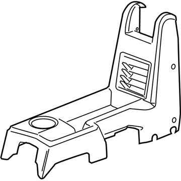 2008 Chevy Equinox Center Console - 25789411