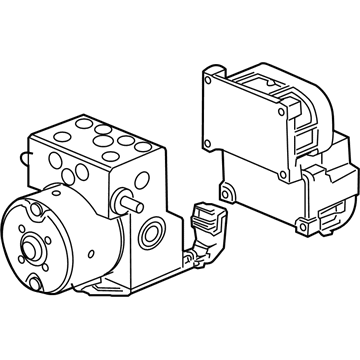 Saturn ABS Control Module - 19416880