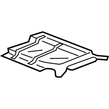 Chevy Express 3500 Exhaust Heat Shield - 15081304