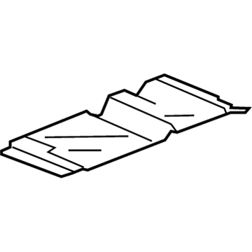Chevy Express 3500 Exhaust Heat Shield - 15123700