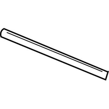 Chevy 15043498 Rear Glass Molding
