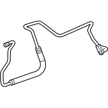 Chevy Equinox Automatic Transmission Oil Cooler Line - 84287643