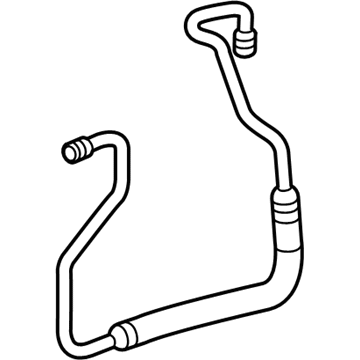 Chevy Equinox Automatic Transmission Oil Cooler Line - 84287644