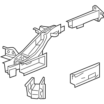 Chevy 42516966 Rear Rail Assembly