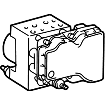 Pontiac Vibe ABS Control Module - 88973937