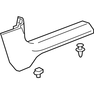 GM 23304116 Scuff Plate, Front Passenger Side