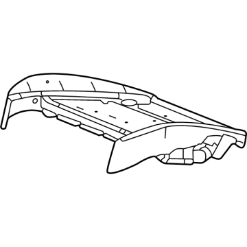 2022 Cadillac CT5 Seat Cushion Pad - 84675695