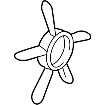Chevy V10 Suburban A/C Condenser Fan - 15547033