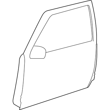 Chevy C2500 Door Moldings - 999876