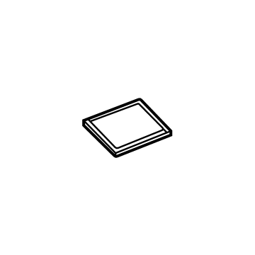 GM 84711512 Blank Cover, Black