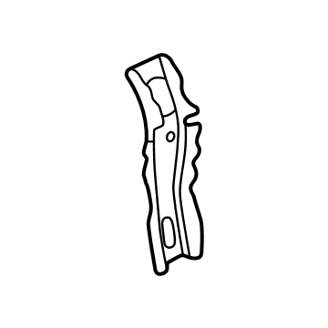 GM 39092846 Upper Tie Bar Support, Front Driver Side