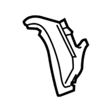 GM 22851806 Extension Panel, Rear Inner Driver Side
