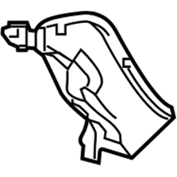 GM 23275395 Tail Lamp Pocket, Passenger Side