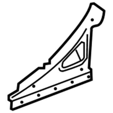 GM 23374399 Rocker Reinforcement, Rear Driver Side