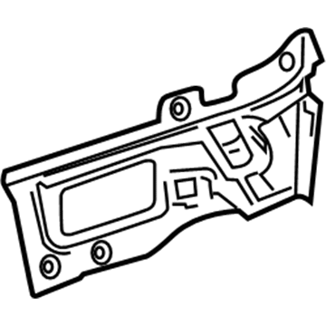 GM 23386186 Lower Panel, Rear Outer Passenger Side