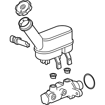 Buick Enclave Brake Master Cylinder - 84744483