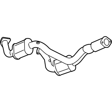 Chevy Trailblazer EXT Catalytic Converter - 15798414