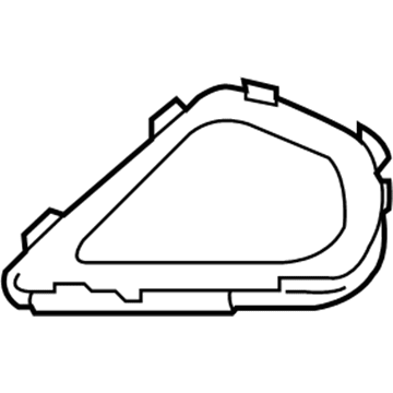 GM 19317308 Mirror Cover, Rear Passenger Side