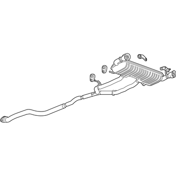 Chevy Muffler - 19420243
