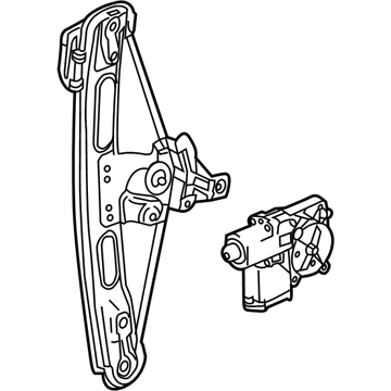 Cadillac XTS Window Regulator - 84570762