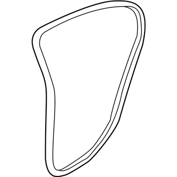 2008 Pontiac G8 Door Seal - 92200769
