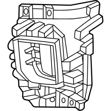 GM 84913648 Trim Bezel, Passenger Side