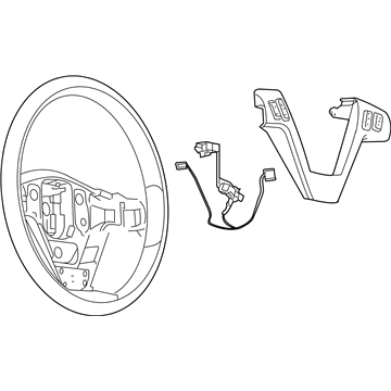 Cadillac XLR Steering Wheel - 25831117