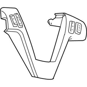 Cadillac 15851242 Radio Control
