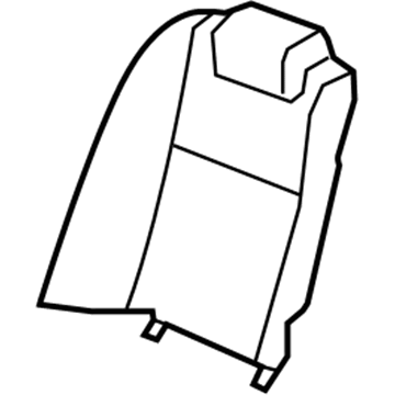 Pontiac 92207926 Seat Back Cover