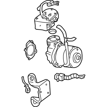 Buick Air Suspension Compressor - 22134988
