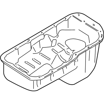 Chevy Tracker Oil Pan - 91174375