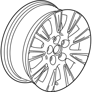 2010 Buick LaCrosse Spare Wheel - 9598756