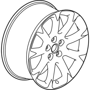 2010 Buick LaCrosse Spare Wheel - 9598682