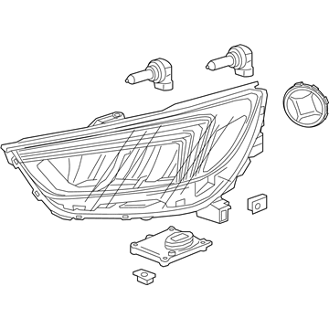 Buick Encore Headlight - 42771352