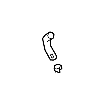 GM 84601787 Lower Hose