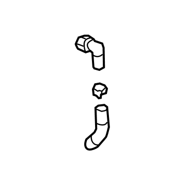 GM 84594923 Upper Hose